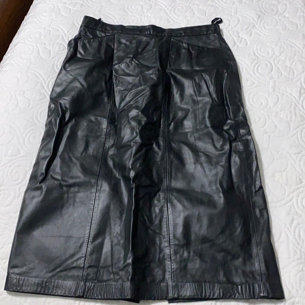 Leather Skirt